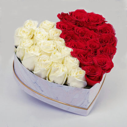 Small Heart Box - Roses